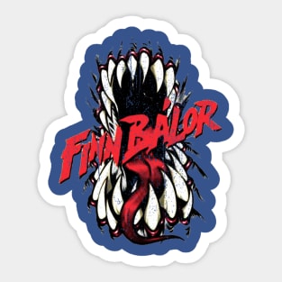 Finn Balor Demon Teeth Sticker